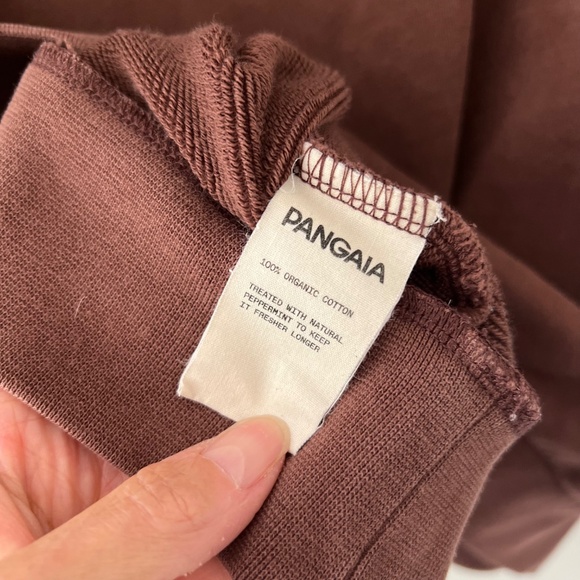 Pangaia Womens 365 Midweight Hoodie Chocolate Brown Sustainable Size Small - Picture 8 of 9